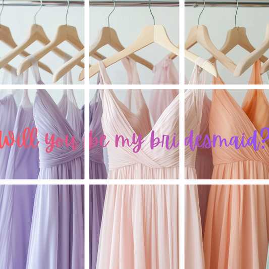 "Will You Be My Bridesmaid?" Custom Photo Puzzle